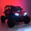 Детский электромобиль Джип Bambi M 3804 EBLR-2-3 Багги красно-черный, 4 мотора по 45W, EVA, кожа, MP3, USB, SD