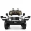 Детский электромобиль Jeep Wrangler Rubicon белый с музыкой и Bluetooth