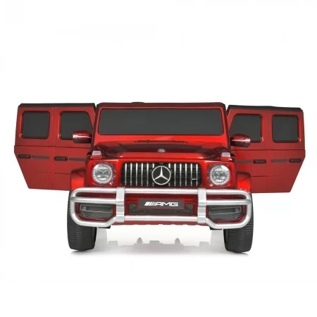 Детский электромобиль Джип Bambi M 4259 EBLRS-3, Mercedes G63 AMG, двухместный, красный
