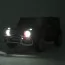 Детский электромобиль Джип Bambi M 4259 EBLRS-3, Mercedes G63 AMG, двухместный, красный