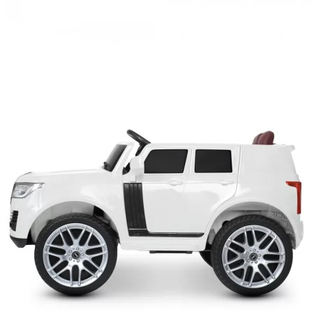 Дитячий електромобіль Джип Bambi M 4836EBLR-1 Land Rover, білий Дитячий електромобіль Джип Bambi M 4836EBLR-1 Land Rover, білий