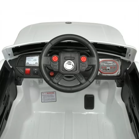 Дитячий електромобіль Джип Bambi M 4836EBLR-1 Land Rover, білий Дитячий електромобіль Джип Bambi M 4836EBLR-1 Land Rover, білий