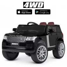 Дитячий електромобіль Джип Bambi M 4836 EBLRS-2 Land Rover, чорний