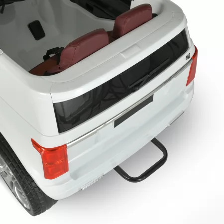 Дитячий електромобіль Джип Nissan Bambi M 4837 EBLR-1 білий, 4 мотори по 25W, EVA, сидіння з екошкіри, MP3, USB Дитячий електромобіль Джип Nissan Bambi M 4837 EBLR-1 білий, 4 мотори по 25W, EVA, сидіння з екошкіри, MP3, USB