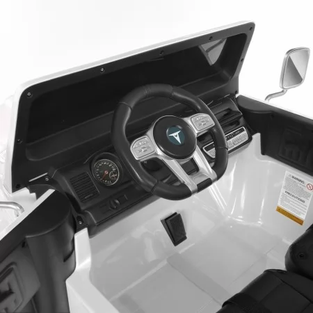Детский электромобиль Джип Toyota Land Cruiser FJ40 Bambi M 4968 EBLR-1 двухместный белый, 4 мотора по 80W, EVA, кожа, USB, Bluetooth, свет Детский электромобиль Джип Toyota Land Cruiser FJ40 Bambi M 4968 EBLR-1 двухместный белый, 4 мотора по 80W, EVA, кожа, USB, Bluetooth, свет