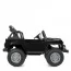Дитячий електромобіль Джип Toyota Land Cruiser FJ40 Bambi M 4968 EBLR-2 двомісний чорний, 4 мотори по 80W, EVA, шкіра, USB, Bluetooth, світло