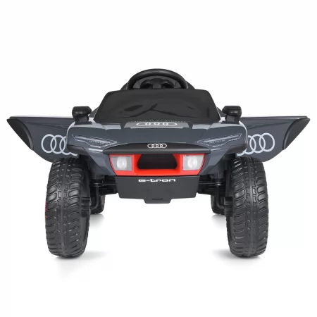 Дитячий електромобіль Джип Audi RS Q e-tron Bambi M 4972 EBLR-11 сірий, 2 мотори по 45W, EVA, шкіра, MP3, USB