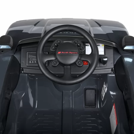 Дитячий електромобіль Джип Audi RS Q e-tron Bambi M 4972 EBLR-11 сірий, 2 мотори по 45W, EVA, шкіра, MP3, USB