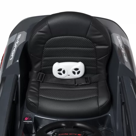 Дитячий електромобіль Джип Audi RS Q e-tron Bambi M 4972 EBLR-11 сірий, 2 мотори по 45W, EVA, шкіра, MP3, USB