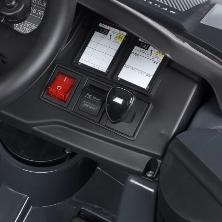 Дитячий електромобіль Джип Audi RS Q e-tron Bambi M 4972 EBLR-11 сірий, 2 мотори по 45W, EVA, шкіра, MP3, USB