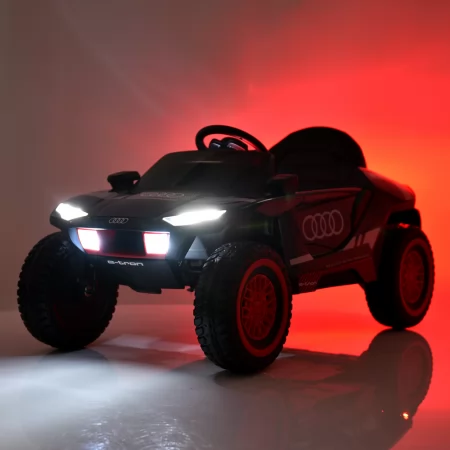Дитячий електромобіль Джип Audi RS Q e-tron Bambi M 4972 EBLR-11 сірий, 2 мотори по 45W, EVA, шкіра, MP3, USB
