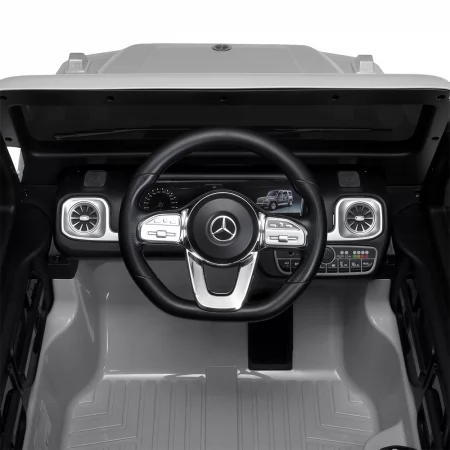 Дитячий електромобіль Джип Mercedes-Benz G-Class G500 Гелендваген Bambi M 5028 EBLR-1 білий, 4 мотори по 25W, EVA, шкіра, MP3, USB Дитячий електромобіль Джип Mercedes-Benz G-Class G500 Гелендваген Bambi M 5028 EBLR-1 білий, 4 мотори по 25W, EVA, шкіра, MP3, USB
