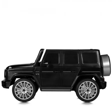 Дитячий електромобіль Джип Mercedes-Benz G-Class G500 Гелендваген Bambi M 5028 EBLRS-2 фарбований чорний, 4 мотори по 25W, EVA, шкіра, MP3, USB