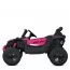 Детский электромобиль Джип Багги Bambi M 5099 EBLR-8-2 черно-розовый, 4 мотора по 200W, EVA, экокожа, Bluetooth