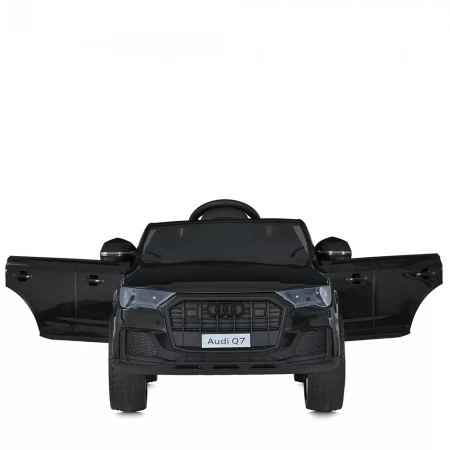 Детский электромобиль Джип Audi Q7 M 5796EBLR-2, 2 мотора по 35W, EVA, экокожа, MP3, USB, Bluetooth, черный Детский электромобиль Джип Audi Q7 M 5796EBLR-2, 2 мотора по 35W, EVA, экокожа, MP3, USB, Bluetooth, черный