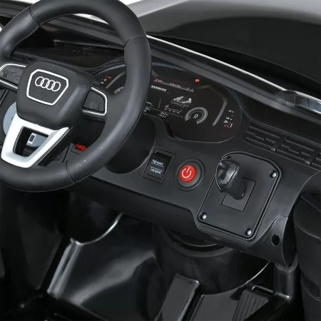 Детский электромобиль Джип Audi Q7 M 5796EBLR-2, 2 мотора по 35W, EVA, экокожа, MP3, USB, Bluetooth, черный Детский электромобиль Джип Audi Q7 M 5796EBLR-2, 2 мотора по 35W, EVA, экокожа, MP3, USB, Bluetooth, черный