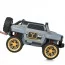 Детский электромобиль Джип Bambi M 5821 EBLR-11 Jeep, 4 мотора по 45W, EVA, кожа, Bluetooth, MP3, серый