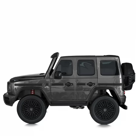 Детский электромобиль Джип M 5880 EBLRS-11 (24V) Mercedes Гелендваген, двухместный, серебристый Детский электромобиль Джип M 5880 EBLRS-11 (24V) Mercedes Гелендваген, двухместный, серебристый