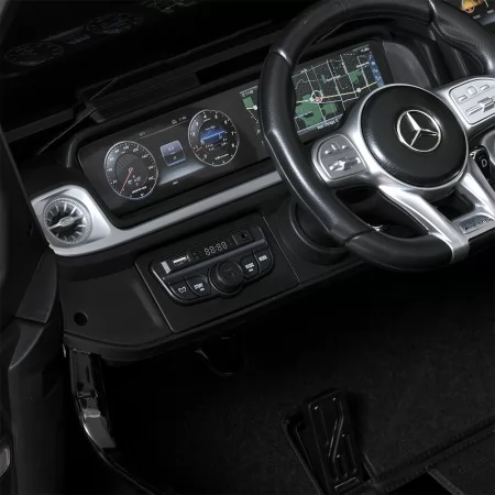 Детский электромобиль Джип M 5880 EBLRS-2 (24V) Mercedes Гелендваген, двухместный, черный Детский электромобиль Джип M 5880 EBLRS-2 (24V) Mercedes Гелендваген, двухместный, черный