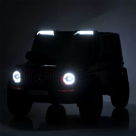 Детский электромобиль Джип M 5880 EBLRS-2 (24V) Mercedes Гелендваген, двухместный, черный Детский электромобиль Джип M 5880 EBLRS-2 (24V) Mercedes Гелендваген, двухместный, черный
