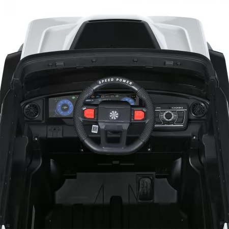 Детский электромобиль Джип Mercedes-Benz Ener-G-Force M 5912 EBLR-1, 4 мотора по 25W, EVA, экокожа, MP3, USB, Bluetooth, белый