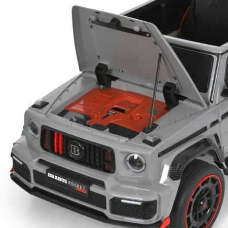 Детский электромобиль Джип Mercedes-AMG G 63 Brabus Rocket 900 M 6257EBLR-11 серый, Гелендваген, 4 мотора по 35W, EVA, кожаное сиденье, MP3, USB, Bluetooth Детский электромобиль Джип Mercedes-AMG G 63 Brabus Rocket 900 M 6257EBLR-11 серый, Гелендваген, 4 мотора по 35W, EVA, кожаное сиденье, MP3, USB, Bluetooth