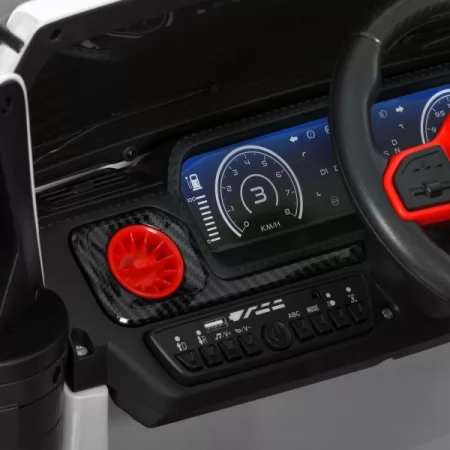 Дитячий електромобіль Джип Mercedes-AMG G 63 Brabus Rocket 900 M 6257EBLR-1 білий, Гелендваген, 4 мотори по 35W, EVA, екошкіра, MP3, Bluetooth Дитячий електромобіль Джип Mercedes-AMG G 63 Brabus Rocket 900 M 6257EBLR-1 білий, Гелендваген, 4 мотори по 35W, EVA, екошкіра, MP3, Bluetooth