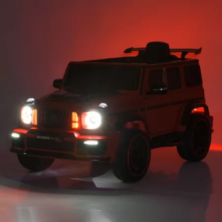 Дитячий електромобіль Джип Mercedes-AMG G 63 Brabus Rocket 900 M 6257EBLR-1 білий, Гелендваген, 4 мотори по 35W, EVA, екошкіра, MP3, Bluetooth Дитячий електромобіль Джип Mercedes-AMG G 63 Brabus Rocket 900 M 6257EBLR-1 білий, Гелендваген, 4 мотори по 35W, EVA, екошкіра, MP3, Bluetooth
