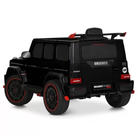 Дитячий електромобіль Джип Mercedes-AMG G 63 Brabus Rocket 900 Гелендваген M 6257EBLR-2 чорний, 4 мотори по 35W, EVA, екошкіра, MP3, USB, Bluetooth Дитячий електромобіль Джип Mercedes-AMG G 63 Brabus Rocket 900 Гелендваген M 6257EBLR-2 чорний, 4 мотори по 35W, EVA, екошкіра, MP3, USB, Bluetooth