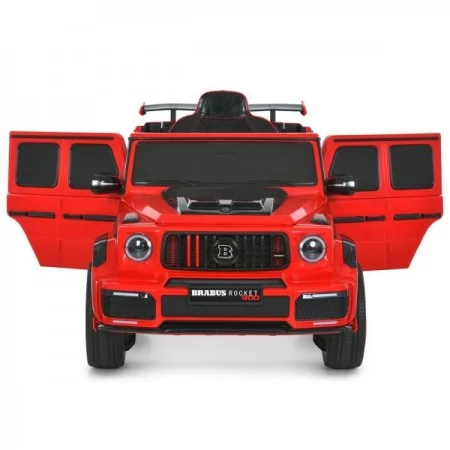 Дитячий електромобіль Джип Mercedes-AMG G 63 Brabus Rocket 900 M 6257EBLR-3, червоний, Гелендваген, 4 мотори по 35W, EVA, шкіра, MP3, USB, Bluetooth Дитячий електромобіль Джип Mercedes-AMG G 63 Brabus Rocket 900 M 6257EBLR-3, червоний, Гелендваген, 4 мотори по 35W, EVA, шкіра, MP3, USB, Bluetooth
