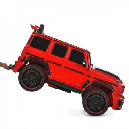 Дитячий електромобіль Джип Mercedes-AMG G 63 Brabus Rocket 900 M 6257EBLR-3, червоний, Гелендваген, 4 мотори по 35W, EVA, шкіра, MP3, USB, Bluetooth Дитячий електромобіль Джип Mercedes-AMG G 63 Brabus Rocket 900 M 6257EBLR-3, червоний, Гелендваген, 4 мотори по 35W, EVA, шкіра, MP3, USB, Bluetooth