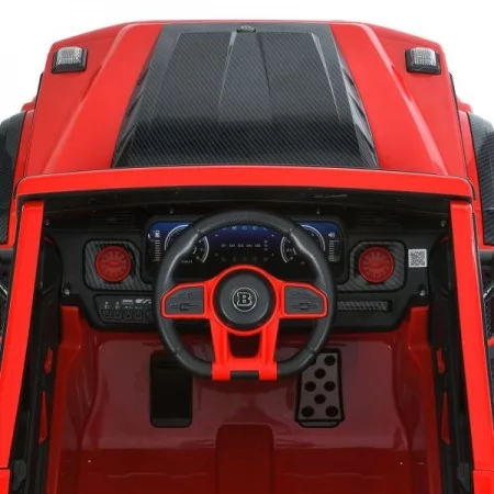 Дитячий електромобіль Джип Mercedes-AMG G 63 Brabus Rocket 900 M 6257EBLR-3, червоний, Гелендваген, 4 мотори по 35W, EVA, шкіра, MP3, USB, Bluetooth Дитячий електромобіль Джип Mercedes-AMG G 63 Brabus Rocket 900 M 6257EBLR-3, червоний, Гелендваген, 4 мотори по 35W, EVA, шкіра, MP3, USB, Bluetooth