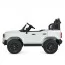 Дитячий електромобіль Джип Toyota Land Cruiser M 6280EBLR-1 двомісний, 2 мотори по 45W, MP3/USB/TF, Bluetooth, EVA, шкіра, білий