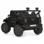 Детский электромобиль Джип Jeep Wrangler M 6287EBLR-2 двухместный черный, 4 мотора по 45W, EVA, кожа, Bluetooth