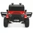 Детский электромобиль Джип Jeep Wrangler M 6287EBLR-3 двухместный красный, 4 мотора по 45W, EVA, кожа, Bluetooth