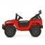 Детский электромобиль Джип Jeep Wrangler M 6287EBLR-3 двухместный красный, 4 мотора по 45W, EVA, кожа, Bluetooth