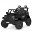 Джип M 6289EBLR-2 2,4G на радіокеруванні, 1*12V7AH, 2*45W, EVA, BLUETOOTH, музика, світло, шкіра, чорний