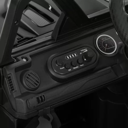 Джип M 6289EBLR-2 2,4G на радіокеруванні, 1*12V7AH, 2*45W, EVA, BLUETOOTH, музика, світло, шкіра, чорний