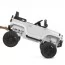Дитячий електромобіль Джип Toyota Land Cruiser M 6296EBLR-1 двомісний, 4 мотори по 45W, EVA, екошкіра, MP3, Bluetooth, білий Дитячий електромобіль Джип Toyota Land Cruiser M 6296EBLR-1 двомісний, 4 мотори по 45W, EVA, екошкіра, MP3, Bluetooth, білий