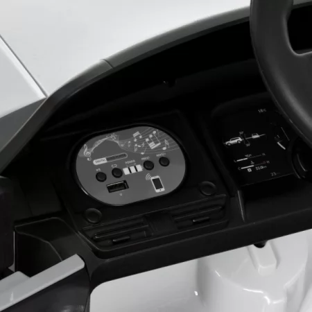 Детский электромобиль Джип Lexus GX 550 M 6301EBLR-1 белый, 2 мотора по 35W, EVA, кожа, Bluetooth, USB