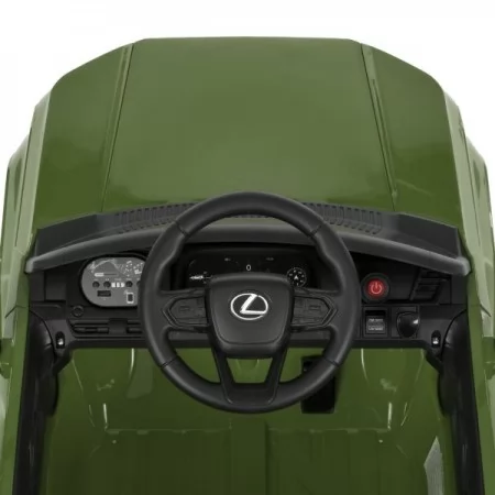 Дитячий електромобіль Джип Lexus GX 550 M 6301EBLR-5 зелений, 2 мотори по 35W, EVA, шкіра, Bluetooth, USB Дитячий електромобіль Джип Lexus GX 550 M 6301EBLR-5 зелений, 2 мотори по 35W, EVA, шкіра, Bluetooth, USB
