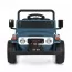 Детский электромобиль Джип Toyota Land Cruiser Pickup M 6308EBLR-4 синий, 2 мотора по 35W, EVA, кожа, Bluetooth, MP3