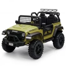 Джип M 6376EBLR-10 р/к2,4G, 1акум12V10AH, 4мотора45W, BLUETOOTH, USB, TF, EVA, музика, світло, шкіра, зелений Джип M 6376EBLR-10 р/к2,4G, 1акум12V10AH, 4мотора45W, BLUETOOTH, USB, TF, EVA, музика, світло, шкіра, зелений