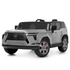 Джип M 6409EBLR-11 2,4G р/к, 1*12V10AH, 4мотори45W, MP3, USB, TF, BLUETOOTH, APP, EVA, шкіра, музика, світло, сірий Джип M 6409EBLR-11 2,4G р/к, 1*12V10AH, 4мотори45W, MP3, USB, TF, BLUETOOTH, APP, EVA, шкіра, музика, світло, сірий