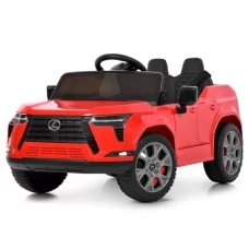 Джип M 6410EBLR-3 2,4G р/к, 1*12V7AH, 2мотори35W, MP3, USB, TF, BLUETOOTH, APP, EVA, шкіра, музика, світло, червоний