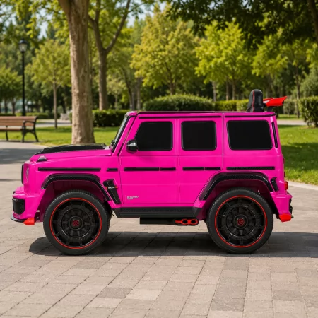 Дитячий електромобіль Джип Mercedes-AMG G 63 Brabus Rocket 900 M 6257EBLR-8 рожевий, Гелендваген, 4 мотори по 35W, EVA, екошкіра, MP3, Bluetooth Дитячий електромобіль Джип Mercedes-AMG G 63 Brabus Rocket 900 M 6257EBLR-8 рожевий, Гелендваген, 4 мотори по 35W, EVA, екошкіра, MP3, Bluetooth