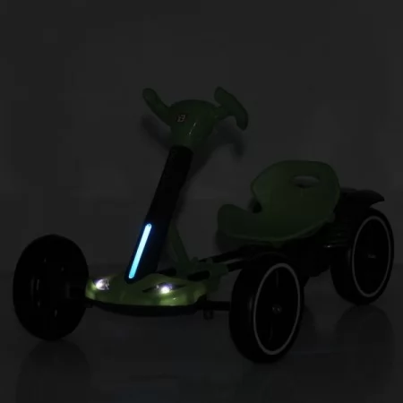 Електрокарт M 6072EBR-5 р/к2,4G, 1мотори35W, 1акум6V4AH, EVA, BLUETOOTH, музика, світло, зелений