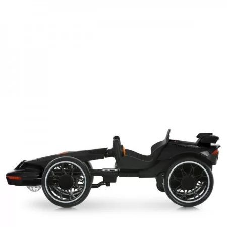 Електрокарт M 6145(A)EBR-2 р/к2,4G, 2мотори35W, 1акум12V4,5AH, EVA, BLUETOOTH, музыка, свет, чорний