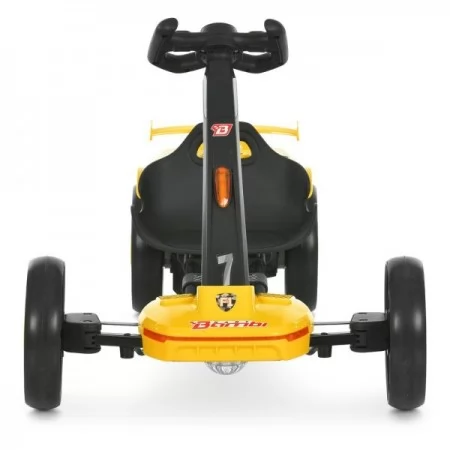 Електрокарт M 6145(A)EBR-6 р/к2,4G, 2мотори35W, 1акум12V4,5AH, EVA, BLUETOOTH, музыка, свет, жовтий