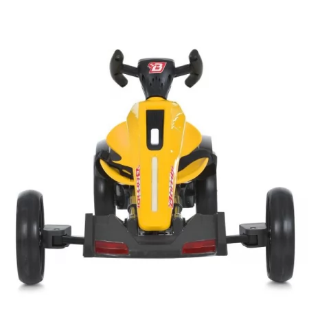 Электрокарт M 6277EBR-6 р/к2,4G, 2моторы35W, 1акум12V4,5AH, EVA, BLUETOOTH, музыка, свет, желтый Электрокарт M 6277EBR-6 р/к2,4G, 2моторы35W, 1акум12V4,5AH, EVA, BLUETOOTH, музыка, свет, желтый
